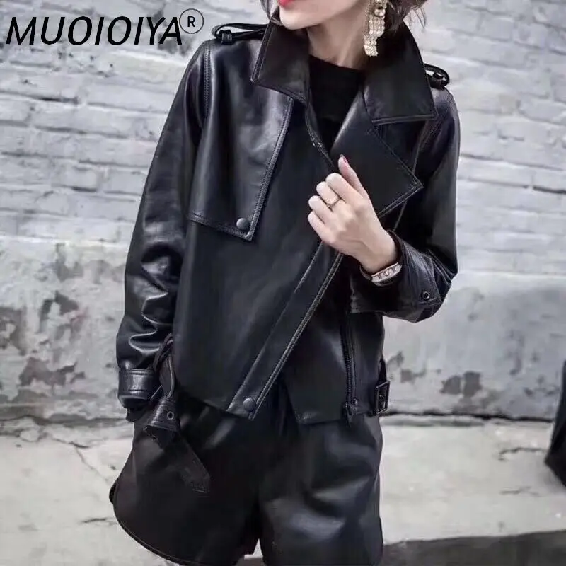 Натуральная кожаная куртка женская натуральная из натуральной овечьей кожи; Женская пальто 2021 осенне-зимние мотоботинки Повседневная Своб...
Натуральная кожаная куртка женская натуральная из натуральной овечьей кожи; Женская пальто 2021 осенне-зимние мотоботинки Повседневная Своб...