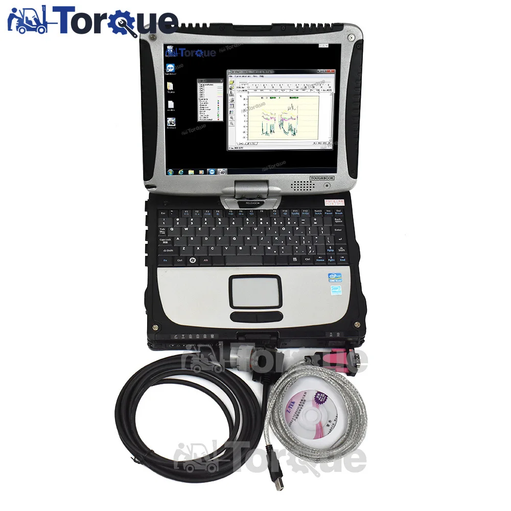 Forklift diagnostic for Thermo King Wintrac Tool CAN USB Interface diagnostic cable with+ Toughbook CF19 laptop
Forklift diagnostic for Thermo King Wintrac Tool CAN USB Interface diagnostic cable with+ Toughbook CF19 laptop