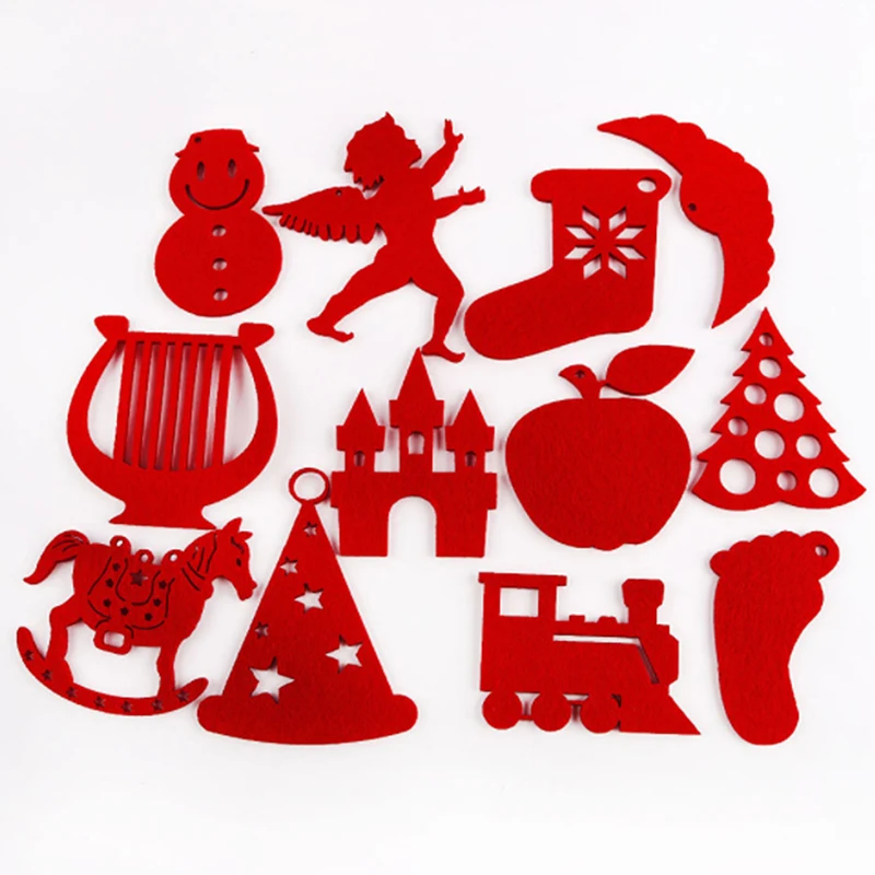DIY 3D Felt Christmas Tree Decoration Santa Claus Ornaments New Year Gifts For Kids Hot Sale New Solid Color
DIY 3D Felt Christmas Tree Decoration Santa Claus Ornaments New Year Gifts For Kids Hot Sale New Solid Color