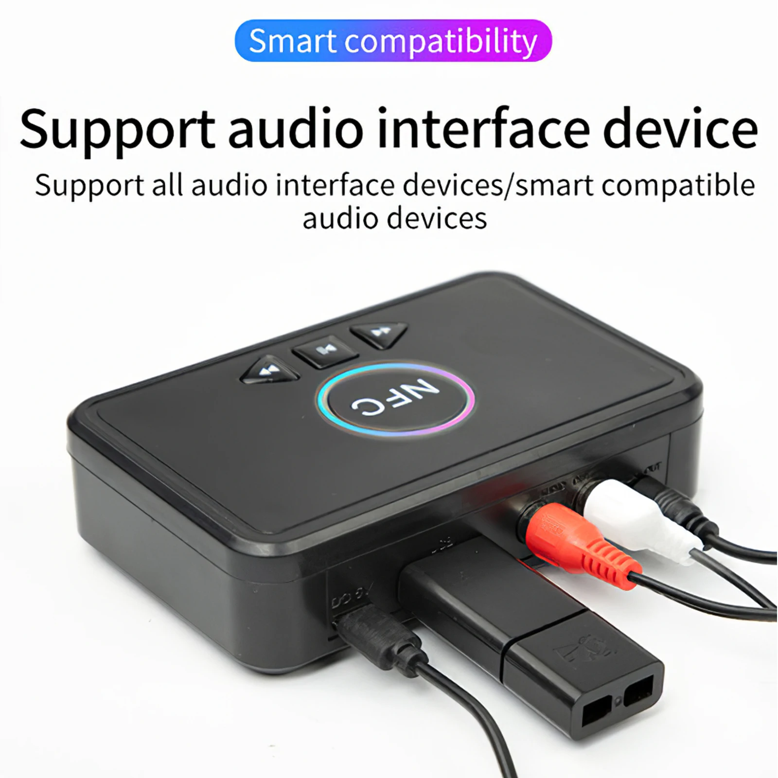 Bluetooth 5.0 Audio Transmitter Receiver Low Latency Wireless Adapter Speaker To Wireless Car Bluetooth Receiver
Bluetooth 5.0 Audio Transmitter Receiver Low Latency Wireless Adapter Speaker To Wireless Car Bluetooth Receiver