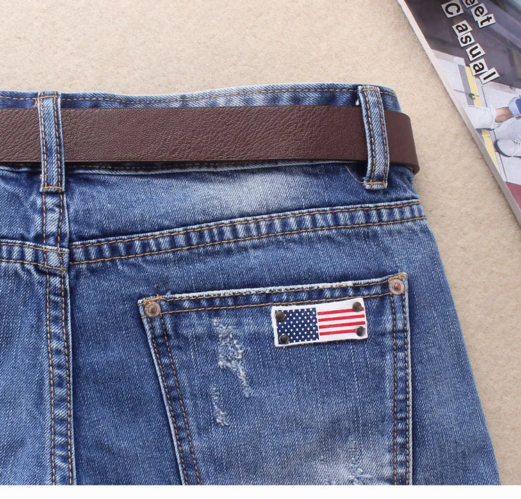 No Belt Korean Women Middle Waist Summer Autumn Denim Shorts Casual Slim Fit Hole Tassel Female Hot Short No Stretcthy S180
No Belt Korean Women Middle Waist Summer Autumn Denim Shorts Casual Slim Fit Hole Tassel Female Hot Short No Stretcthy S180
