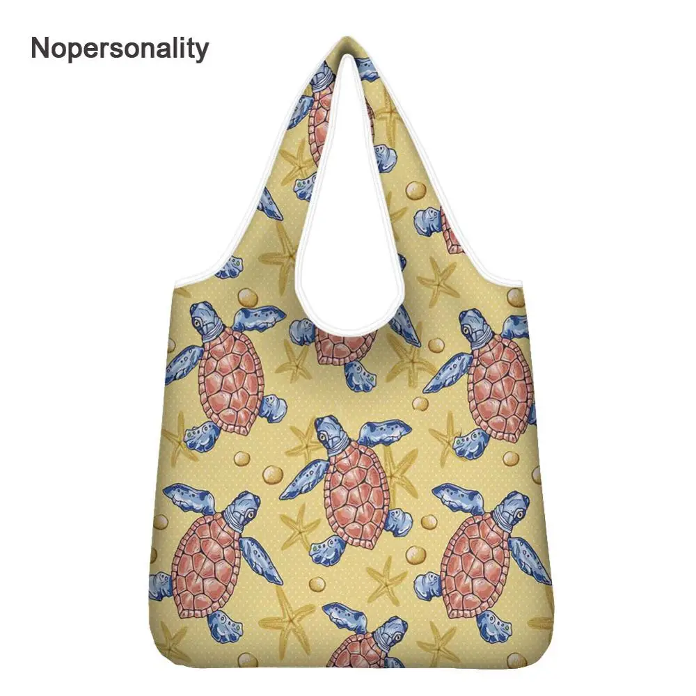 Stylish Sea Turtle Shark Print Tote ECO Reusable Polyester Portable Shoulder Handbag Cartoon Folding Pouch Shopping Bag Foldable
Stylish Sea Turtle Shark Print Tote ECO Reusable Polyester Portable Shoulder Handbag Cartoon Folding Pouch Shopping Bag Foldable