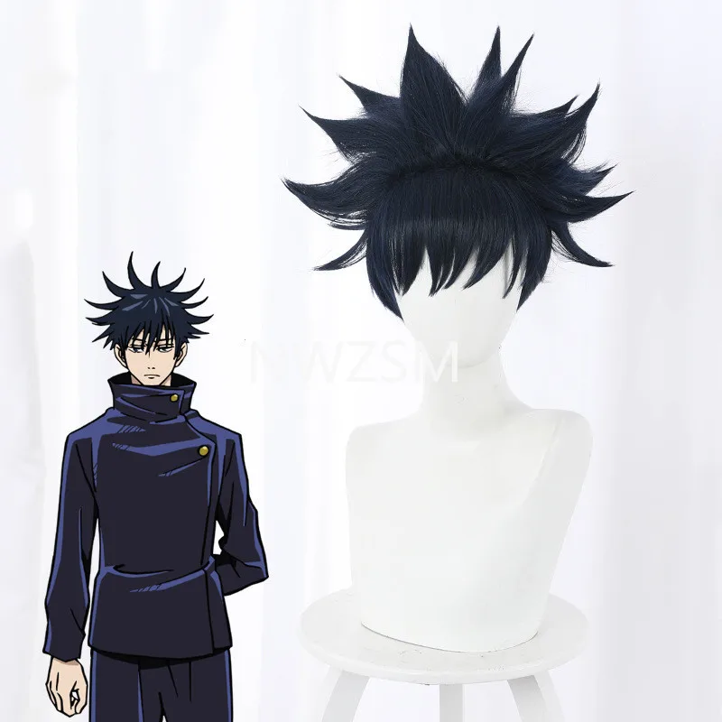 Anime Fushiguro Megumi Cosplay Wig Jujutsu Kaisen Short Heat Resistant Synthetic Hair Halloween Carnival Party Wigs
Anime Fushiguro Megumi Cosplay Wig Jujutsu Kaisen Short Heat Resistant Synthetic Hair Halloween Carnival Party Wigs