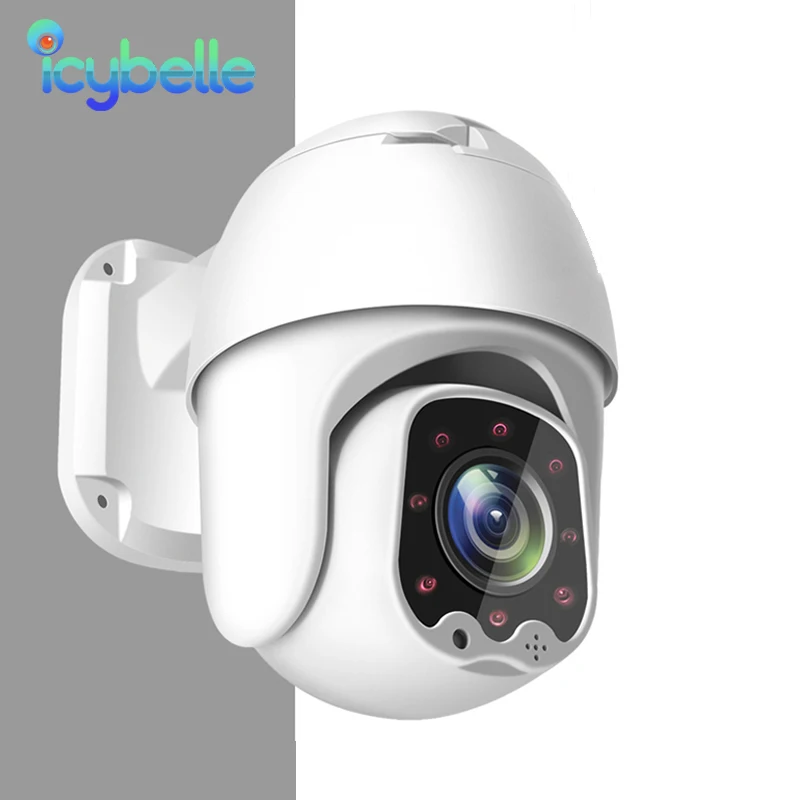 Icybelle PTZ Беспроводной IP Камера Водонепроницаемый 1080P Wi Fi безопасности CCTV Аудио AI