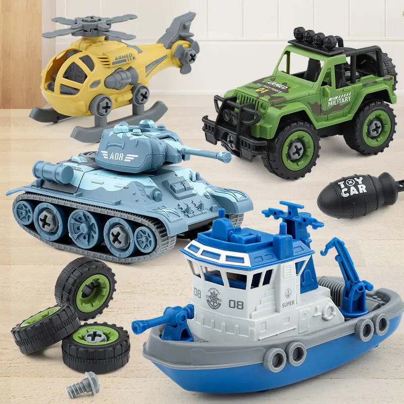 Children's assembling sea land and air disassembly disassembly and assembly educational toy engineering vehicle boy baby suit
Children's assembling sea land and air disassembly disassembly and assembly educational toy engineering vehicle boy baby suit