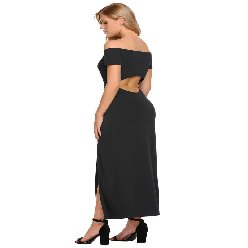 Sexy Off Shoulder Dress Women Hollow Out Clothes Female Long Dresses waist bag hip cutout beach dress summer maxi Dress S-XL
Sexy Off Shoulder Dress Women Hollow Out Clothes Female Long Dresses waist bag hip cutout beach dress summer maxi Dress S-XL