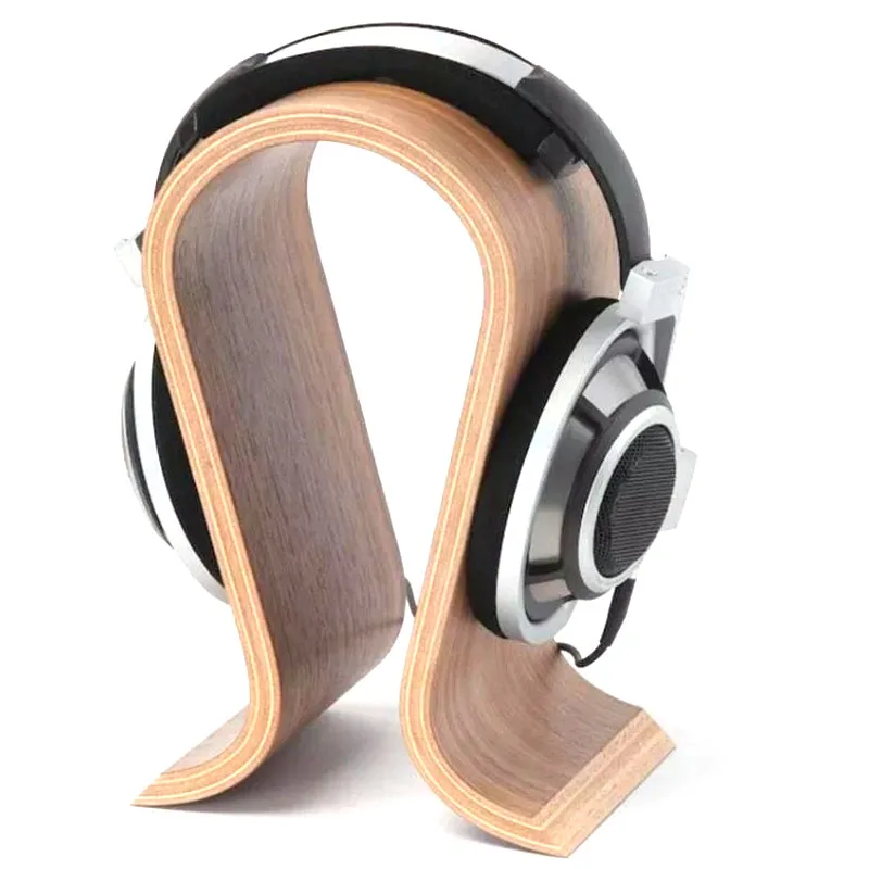 2020 Wooden Headphone Stand U Shape Headphone Holder Classic Walnut Finish Headset Stand Hanger for Home Office Studio Bedroom
2020 Wooden Headphone Stand U Shape Headphone Holder Classic Walnut Finish Headset Stand Hanger for Home Office Studio Bedroom