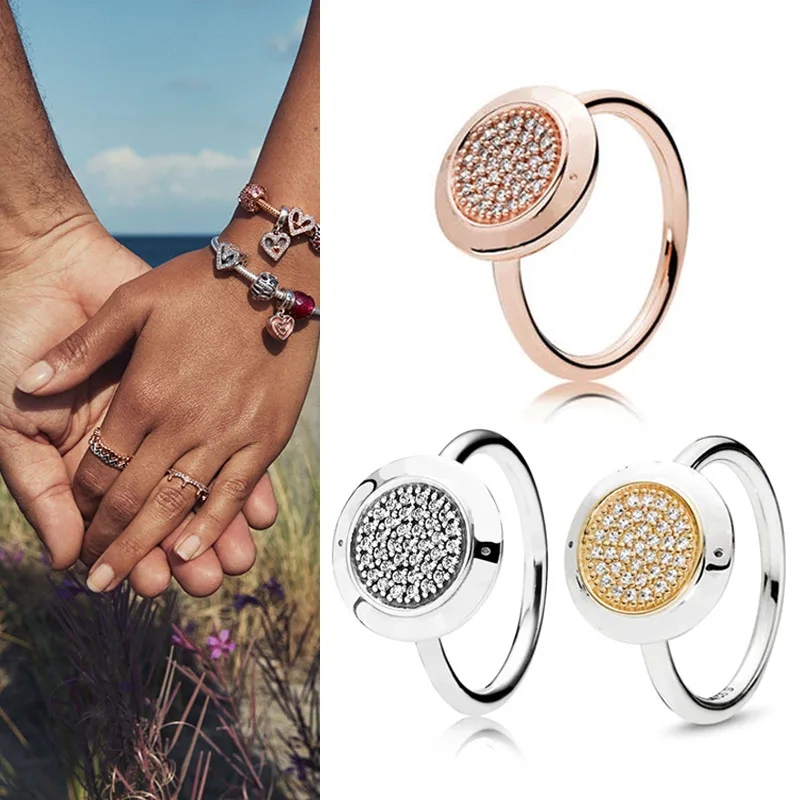 100% 925 кольцо Silver Pan Ring Rose Gold Round With Crystal Pan Ring For Women Wedding Party Fashion Jewelry
100% 925 кольцо Silver Pan Ring Rose Gold Round With Crystal Pan Ring For Women Wedding Party Fashion Jewelry
