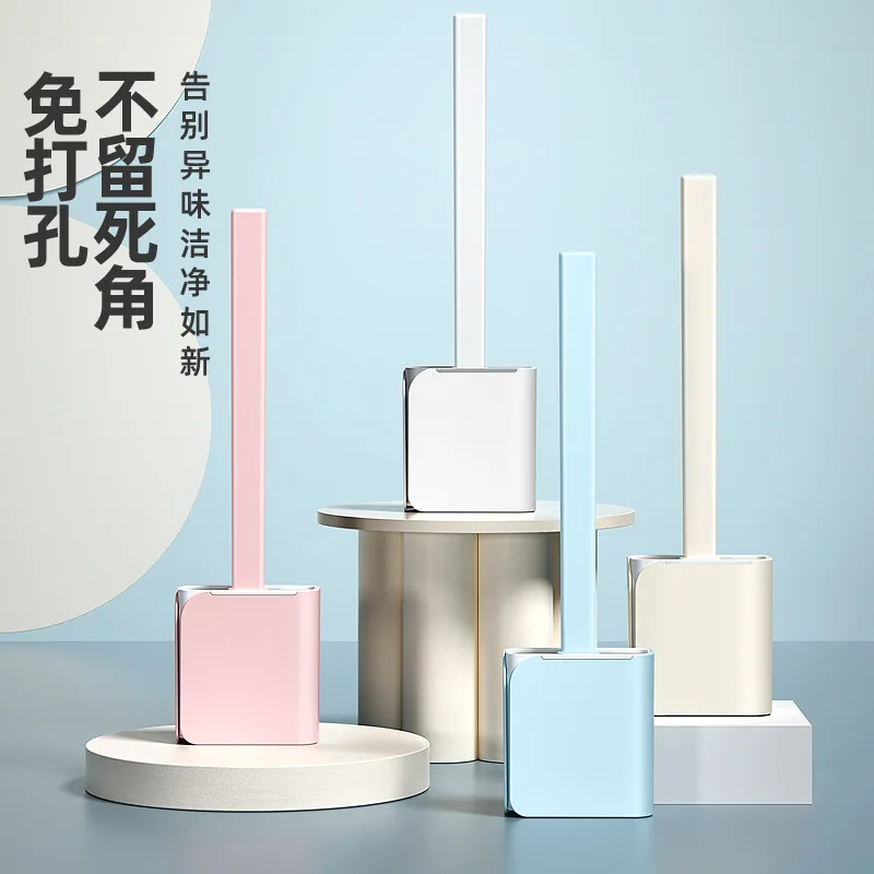 Wall-mounted Silicone Toilet Brush No Dead Angle Cleaning Toilet Toilet Cleaning Kit Bathroom Cleaning Tools Silicone Scrubber
Wall-mounted Silicone Toilet Brush No Dead Angle Cleaning Toilet Toilet Cleaning Kit Bathroom Cleaning Tools Silicone Scrubber