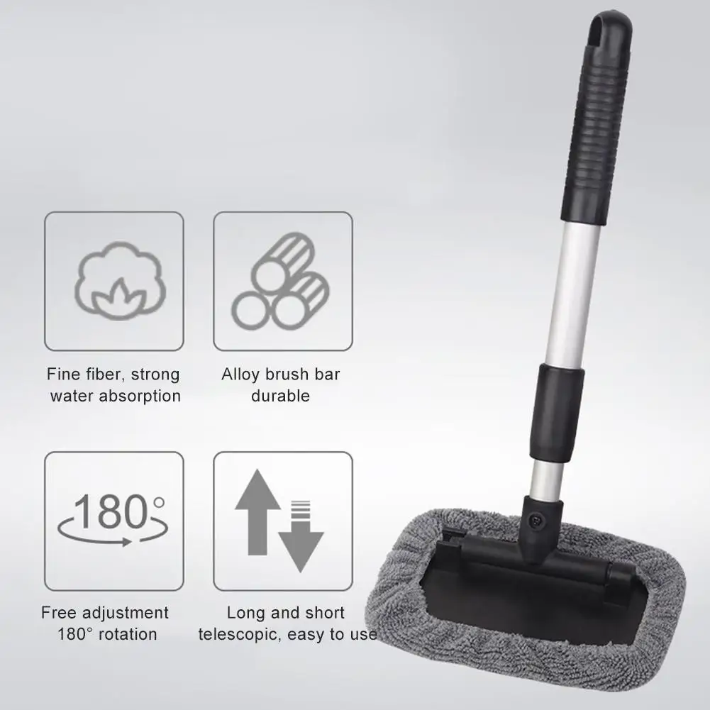 Car Windshield Cleaner Microfiber Window Brush Fog Moisture Cleaner Wash Brush With Cloth Pad Car Cleaner Cleaning Tool
Car Windshield Cleaner Microfiber Window Brush Fog Moisture Cleaner Wash Brush With Cloth Pad Car Cleaner Cleaning Tool