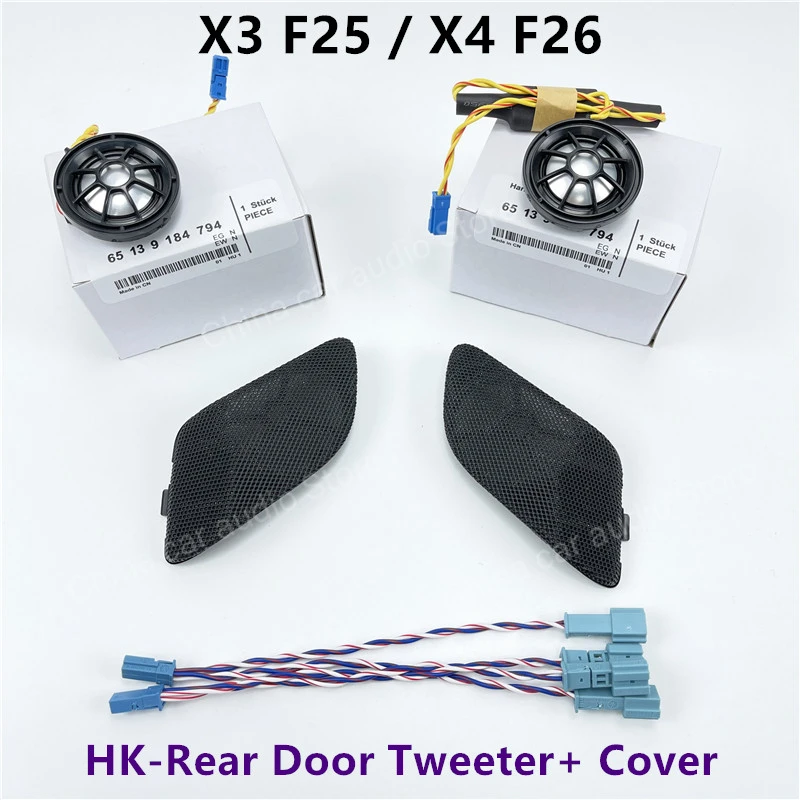 Car X3 X4 Series Sedan Rear Door Tweeter Trim Cover Plus Tweeter For Bmw F25 F26 Loudspeaker Tweeter Panel Midrange Bass Horn
Car X3 X4 Series Sedan Rear Door Tweeter Trim Cover Plus Tweeter For Bmw F25 F26 Loudspeaker Tweeter Panel Midrange Bass Horn