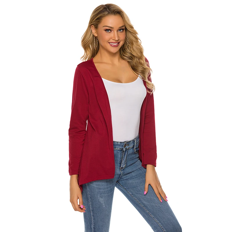 Long-sleeved Loose Sweater Fashion Women's Cardigan Spring Summer Women Cardigan Women's Clothing Solid Color Simple Cardigan
Long-sleeved Loose Sweater Fashion Women's Cardigan Spring Summer Women Cardigan Women's Clothing Solid Color Simple Cardigan