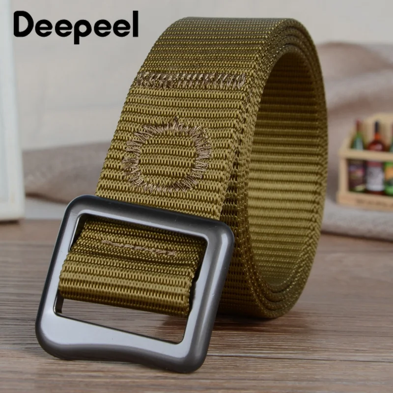 Холщовый мужской ремень Deepeel 1 шт. 3 8*120 см эксклюзивный Молодежный повседневный