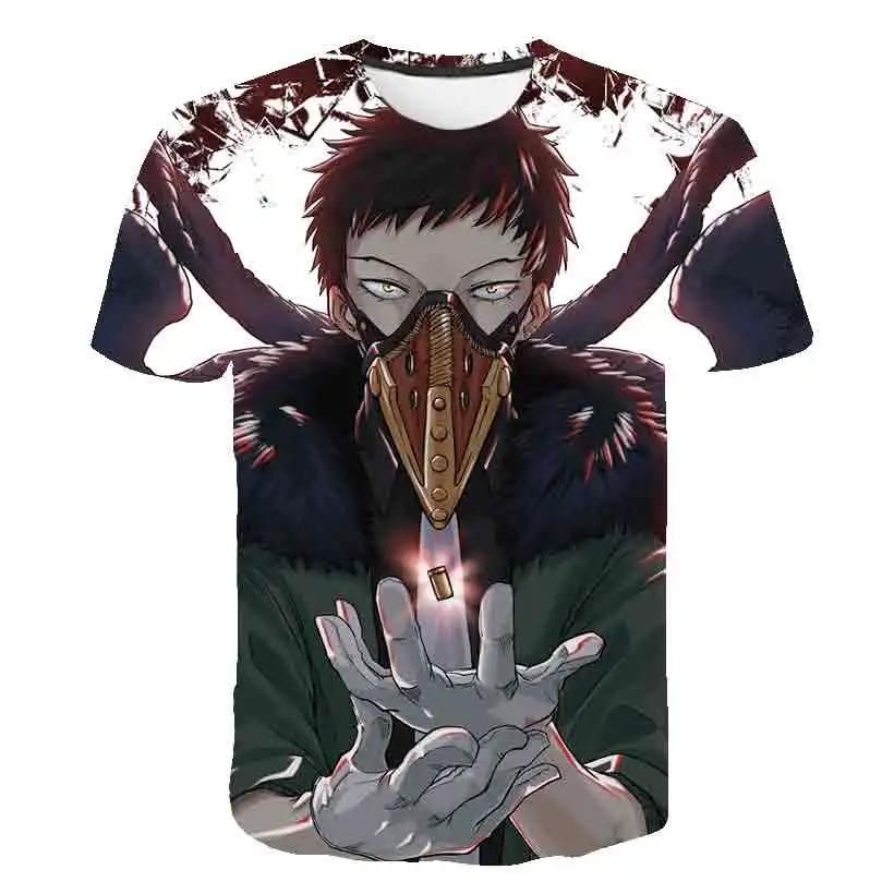 Hot-sale My Hero Academia anime t-shirt for men Summer fashion boutique manga 3d oversized t-shirts for kids boy's top clothing
Hot-sale My Hero Academia anime t-shirt for men Summer fashion boutique manga 3d oversized t-shirts for kids boy's top clothing