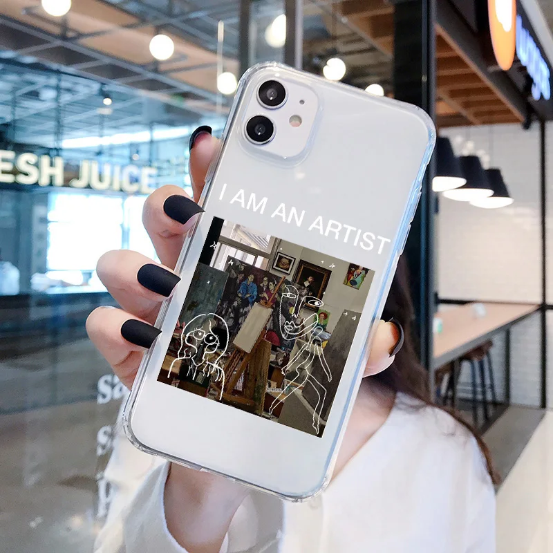 Art Line Painting Phone Case For iphone 12 11 Pro max 7 6s 8 plus X XR XS Max SE 20 Soft Back Cover Cute Leaf Plants Clear Cases
Art Line Painting Phone Case For iphone 12 11 Pro max 7 6s 8 plus X XR XS Max SE 20 Soft Back Cover Cute Leaf Plants Clear Cases