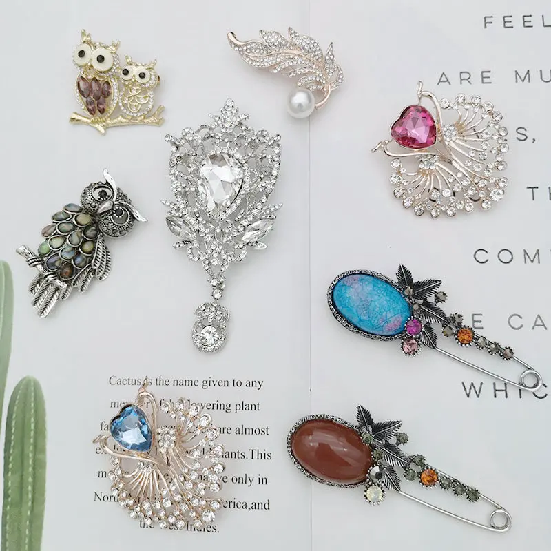 Exquisite Animal Pearl Crystal Brooch Pin Clothing Jewelry Accessories Ladies Wedding Gift Decoration
Exquisite Animal Pearl Crystal Brooch Pin Clothing Jewelry Accessories Ladies Wedding Gift Decoration