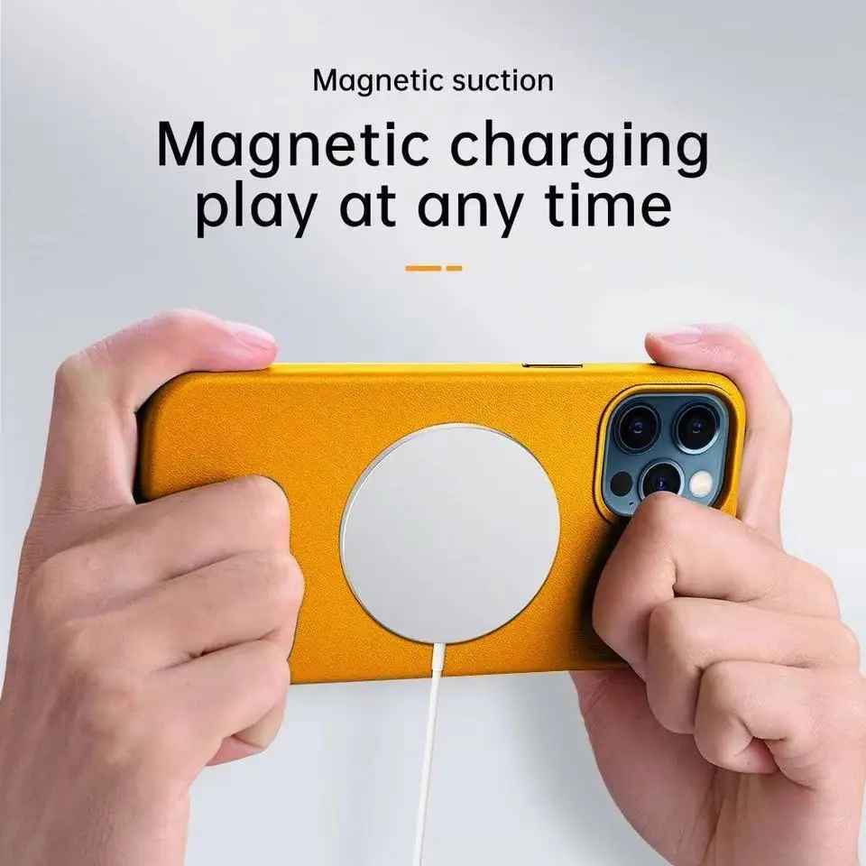 Luxury Official Leather Case for iPhone 12 Pro Max Case Magnetic 1:1 Animation Wireless Charge Cover for iPhone 12 Pro cases
Luxury Official Leather Case for iPhone 12 Pro Max Case Magnetic 1:1 Animation Wireless Charge Cover for iPhone 12 Pro cases