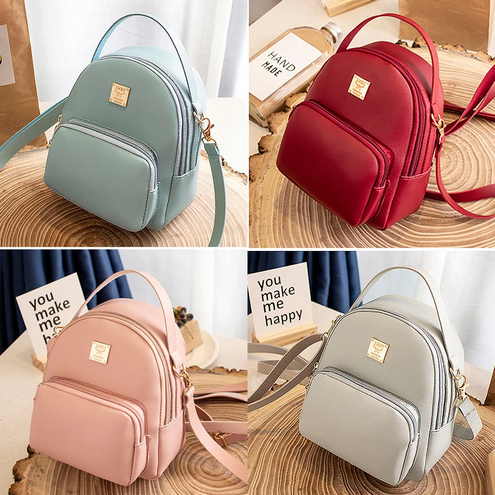 Women Mini Backpack Luxury PU Leather Backpack Bagpack Small School Bags For Girls bags
Women Mini Backpack Luxury PU Leather Backpack Bagpack Small School Bags For Girls bags