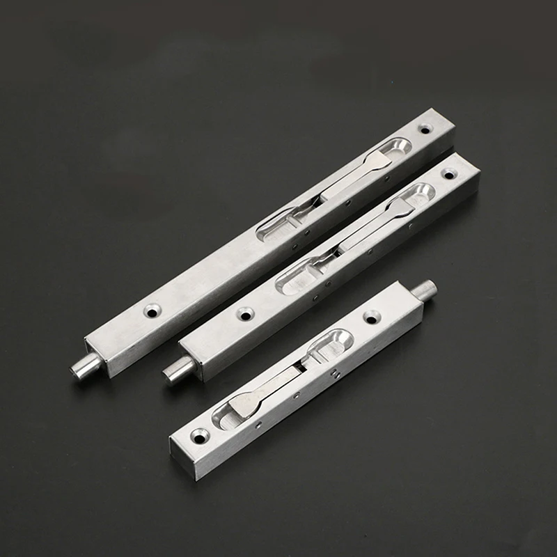 8/10/12Inch Double Door Concealed Bolt Stainless Steel Anti-theft Thickened Door Latch Sliding Lock Bathroom Bolt Hardware Tool
8/10/12Inch Double Door Concealed Bolt Stainless Steel Anti-theft Thickened Door Latch Sliding Lock Bathroom Bolt Hardware Tool