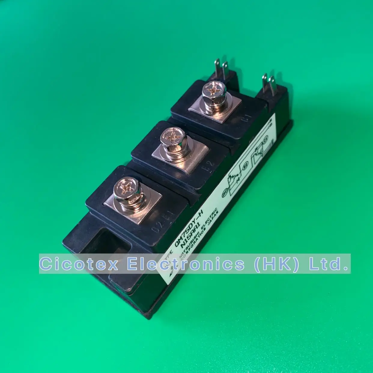QM75DY-H IGBT QM75 DY-H POWER MODULE HIGH POWER SWITCHING USE INSULATED TYPE QM75DYH
QM75DY-H IGBT QM75 DY-H POWER MODULE HIGH POWER SWITCHING USE INSULATED TYPE QM75DYH
