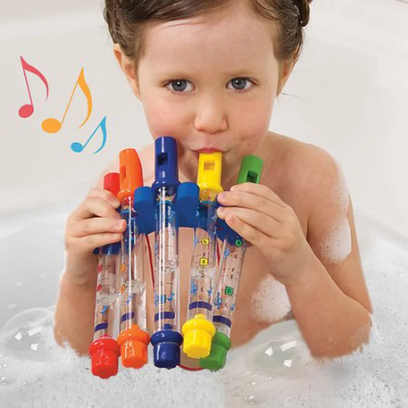 5Pcs/Set Baby Shower Toys Plastic Colorful with Music Sounds Kids Instruments Nice Gift Bathroom Supplies Fun Water Flute Toy
5Pcs/Set Baby Shower Toys Plastic Colorful with Music Sounds Kids Instruments Nice Gift Bathroom Supplies Fun Water Flute Toy