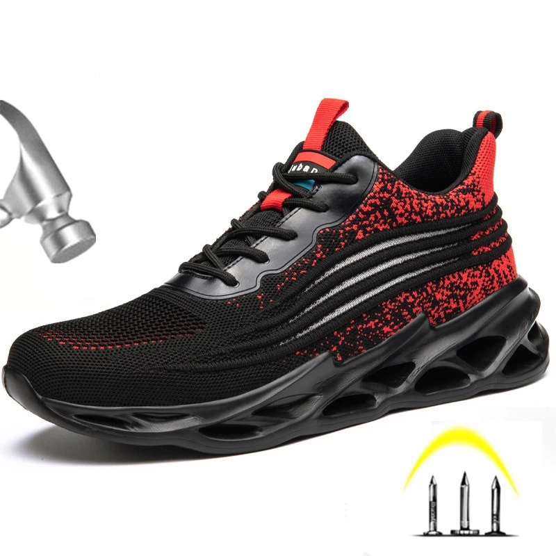 Men's Safety Shoes New Work Sneakers Anti-puncture Work Shoes Anti-smash Steel Toe Shoes Sport Safty Shoes Lightweight Men Shoes
Men's Safety Shoes New Work Sneakers Anti-puncture Work Shoes Anti-smash Steel Toe Shoes Sport Safty Shoes Lightweight Men Shoes