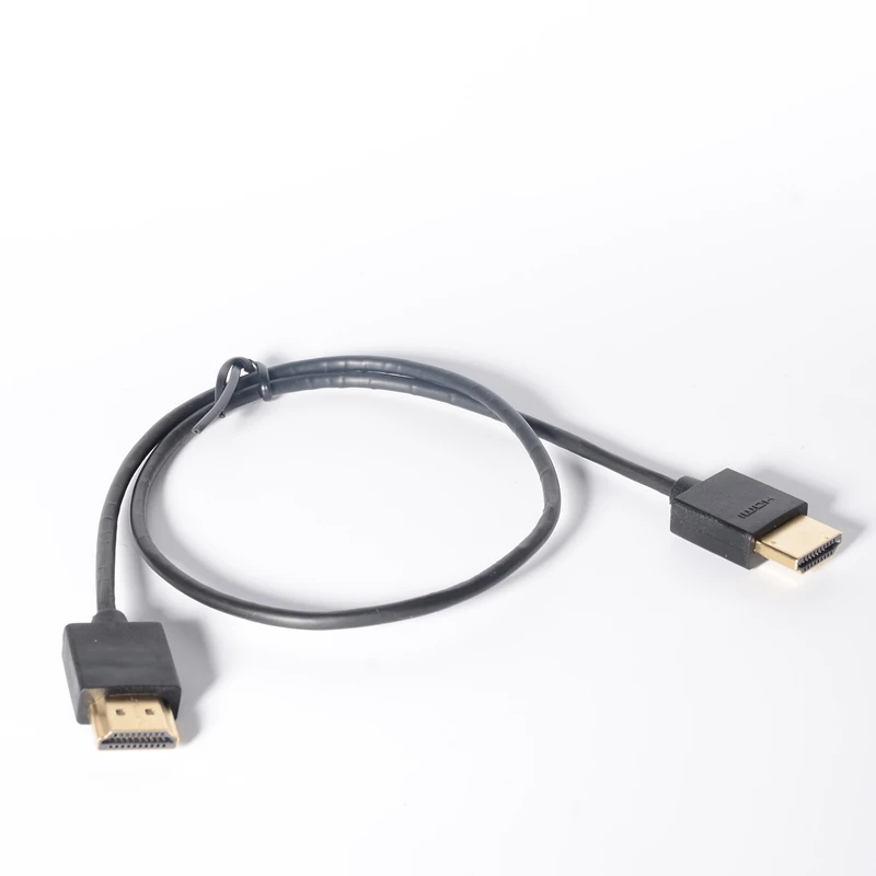 Совместимому с HDMI OD 3 0 мм супер мягкий тонкий кабель HDMI1.4 2k 1080p hd кабели