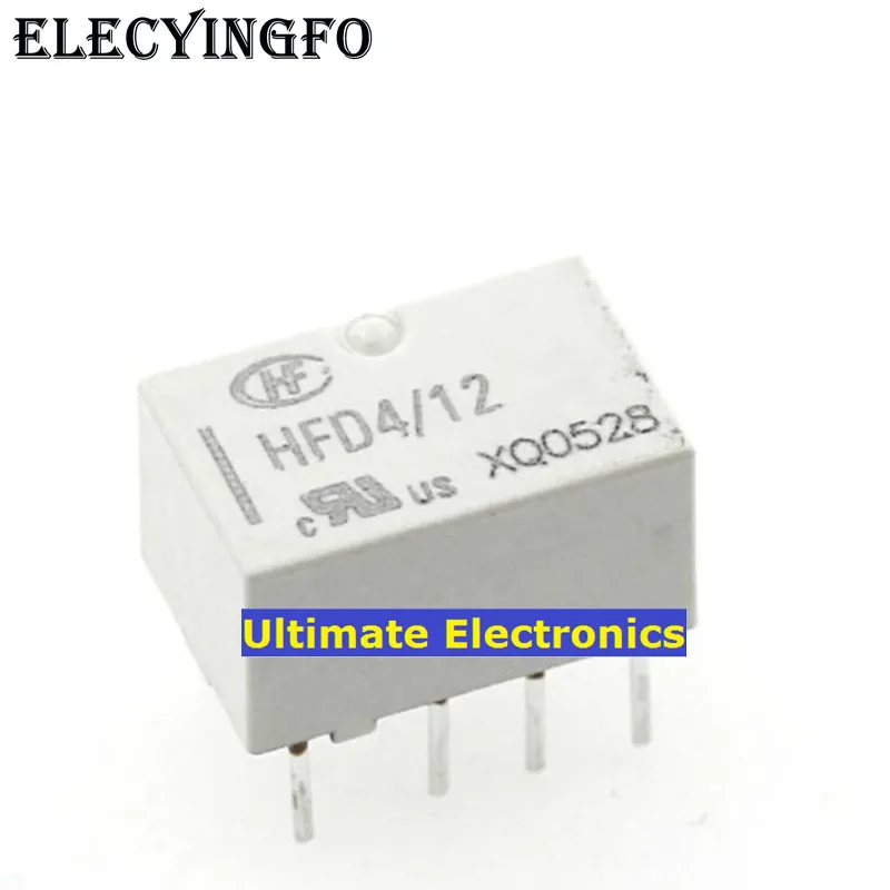 5pcs HFD4/12 HFD4-12VDC Single-Stable Two-Stage Conversion 8-Pin 0.5A Relays Components
5pcs HFD4/12 HFD4-12VDC Single-Stable Two-Stage Conversion 8-Pin 0.5A Relays Components