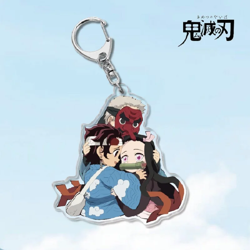 Anime Demon Slayer Fashion Student Backpack Key Chains Brinco Blade Of Ghost Keyring Fashion Kamado Tanjirou Couples Keychain
Anime Demon Slayer Fashion Student Backpack Key Chains Brinco Blade Of Ghost Keyring Fashion Kamado Tanjirou Couples Keychain