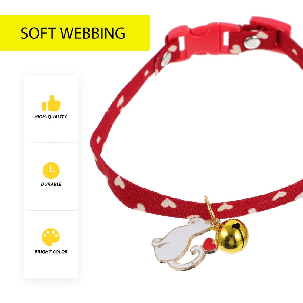 5pcs Pet Collars with Buckle and Bell Adjustable Small Pet Collars Pet Supplies
5pcs Pet Collars with Buckle and Bell Adjustable Small Pet Collars Pet Supplies