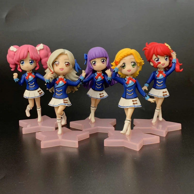 Aikatsu! Action Figure Hoshimiya Ichigo Shibuki Ran Lovely Q Version Desktop Ornament Toys Children Gifts
Aikatsu! Action Figure Hoshimiya Ichigo Shibuki Ran Lovely Q Version Desktop Ornament Toys Children Gifts