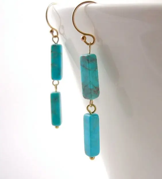 Bohemian geometric turquoise earrings women's daily simple and lightweight earrings jewelry ethnic style girl gifts
Bohemian geometric turquoise earrings women's daily simple and lightweight earrings jewelry ethnic style girl gifts
