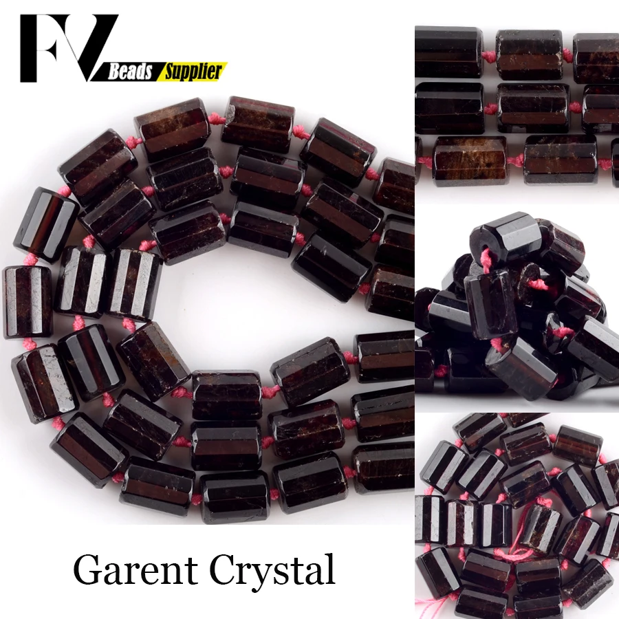 AAA Natural Dark Red Faceted Garnet Stone Beads Tube Shape Loose Spacer Beads For Jewelry Making Diy Bracelet Necklace 11*15mm
AAA Natural Dark Red Faceted Garnet Stone Beads Tube Shape Loose Spacer Beads For Jewelry Making Diy Bracelet Necklace 11*15mm
