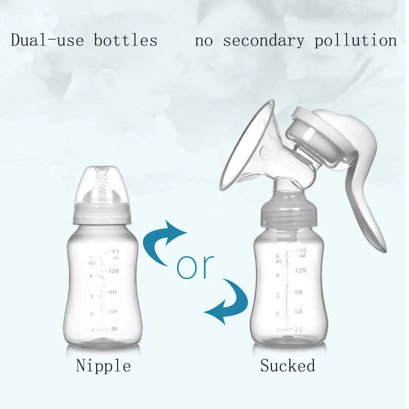 Manual Breast Pump Simplicity Products for Pregnant Women Silicone White Silica Gel Manual Breast Pump Newborn Baby Accessories
Manual Breast Pump Simplicity Products for Pregnant Women Silicone White Silica Gel Manual Breast Pump Newborn Baby Accessories