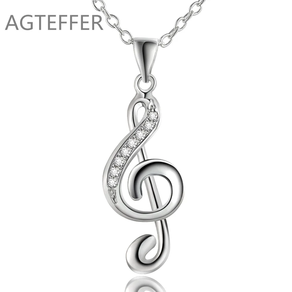 Женское Ожерелье AGTEFFER, серебро 925 пробы, 18 дюймов, с кулоном в виде музыкального символа ААА из циркония, модное Ювелирное Украшение для свад...
Женское Ожерелье AGTEFFER, серебро 925 пробы, 18 дюймов, с кулоном в виде музыкального символа ААА из циркония, модное Ювелирное Украшение для свад...