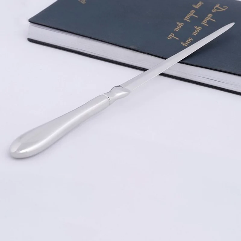 1pc Universal Letter Opener Envelope Knife Stainless Steel Silver Hand Cut Paper Box Cutter
1pc Universal Letter Opener Envelope Knife Stainless Steel Silver Hand Cut Paper Box Cutter