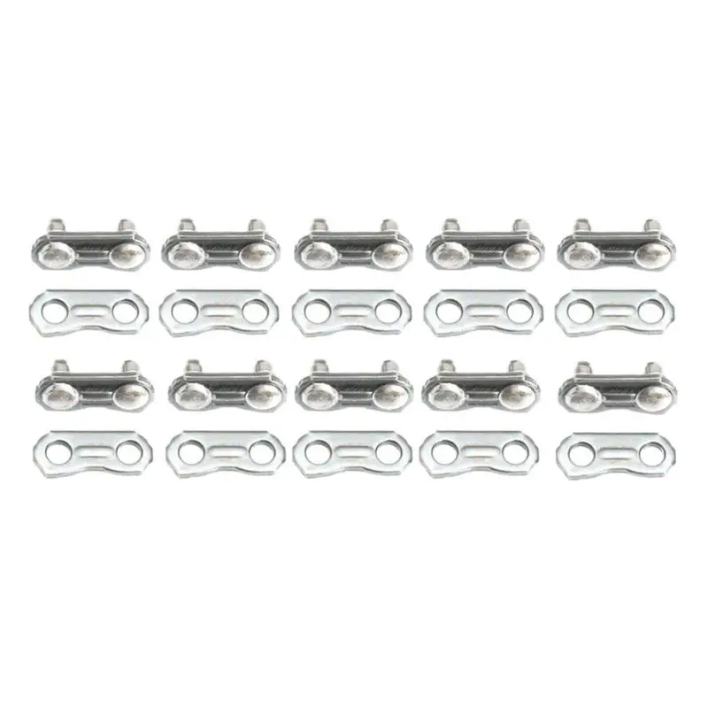 10 Sets Stainless Steel Chainsaw Chain Joiner Link Fit for JOINING 325 058 Chain for Chainsaw Preset Straps Garden Tool Practica
10 Sets Stainless Steel Chainsaw Chain Joiner Link Fit for JOINING 325 058 Chain for Chainsaw Preset Straps Garden Tool Practica