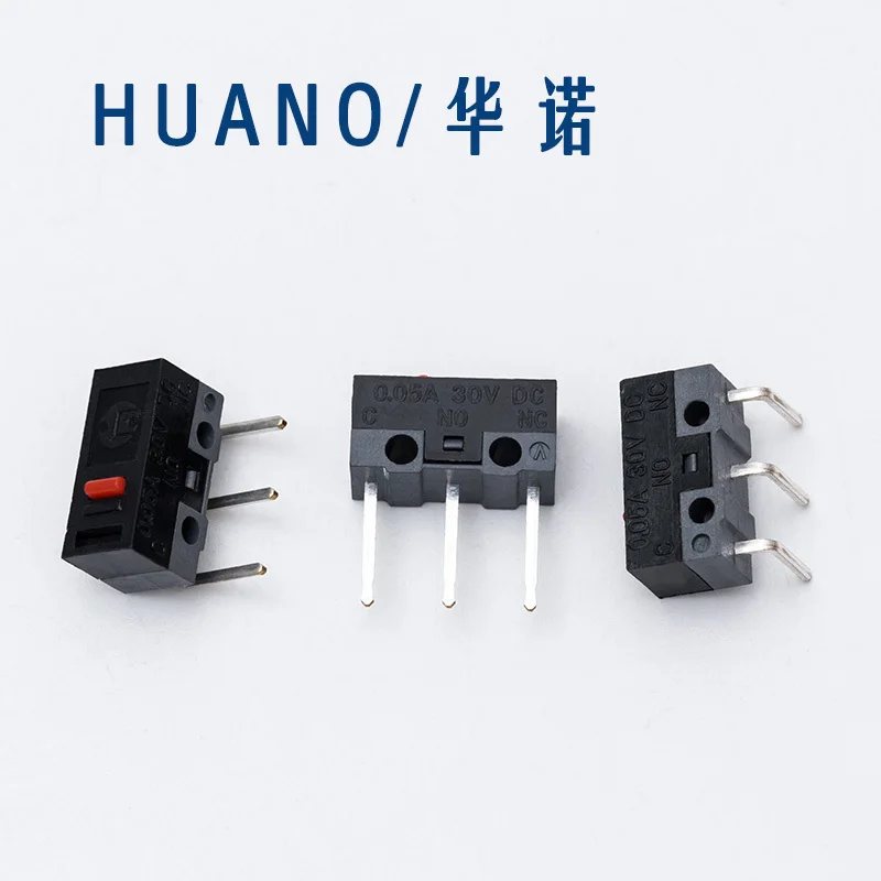 2pcs/set HUANO Red Dot Mouse Micro Switch Left Bent/Right Bent/Long Pin Button For Mouse Side Key Middle Key
2pcs/set HUANO Red Dot Mouse Micro Switch Left Bent/Right Bent/Long Pin Button For Mouse Side Key Middle Key