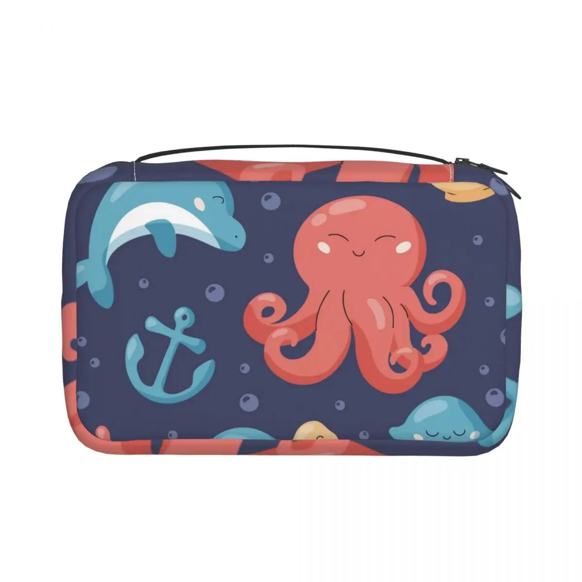 Women Travel Cosmetic Bag Marine Life Character Foldable Hanging Wash Bag Portable Makeup Bag Toiletry Pouch 
Women Travel Cosmetic Bag Marine Life Character Foldable Hanging Wash Bag Portable Makeup Bag Toiletry Pouch