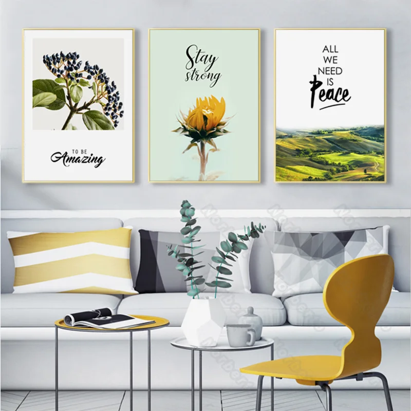 modern Style Canvas Painting Poster yellow grassland sunflowers field land quotas all we need is peace for Home Rooms Decoratio
modern Style Canvas Painting Poster yellow grassland sunflowers field land quotas all we need is peace for Home Rooms Decoratio