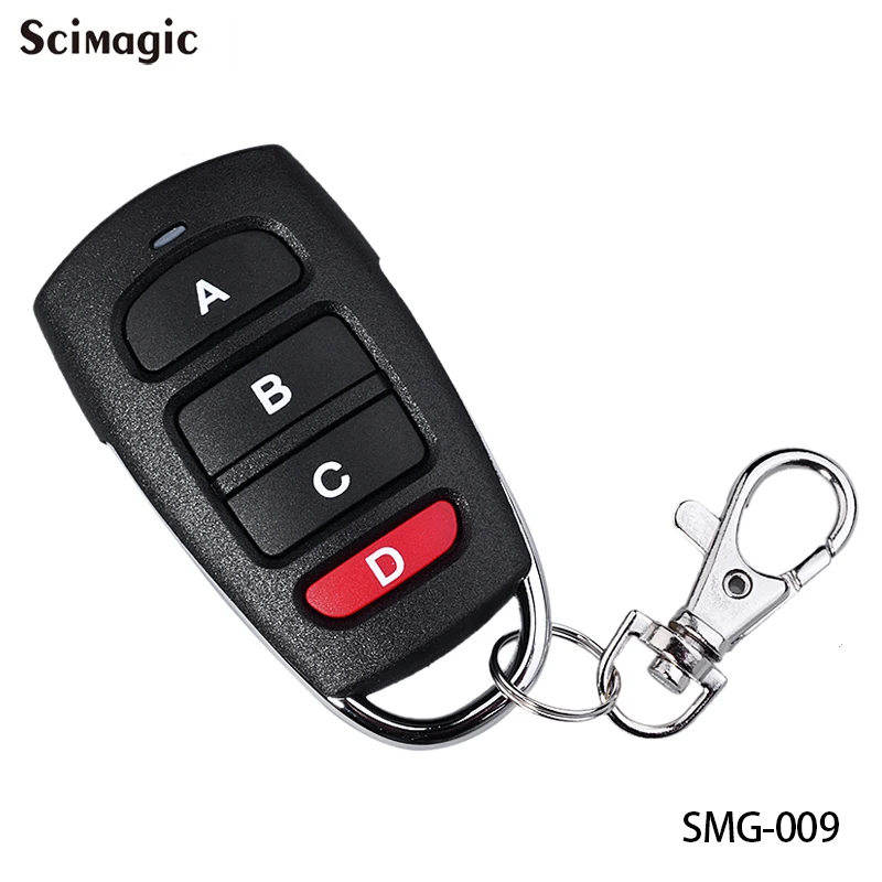 

433MHz Remote Control 4 Channe Garage Gate Door Opener 433.92MHz Duplicator Clone Cloning Fixed Learning Code Car Key