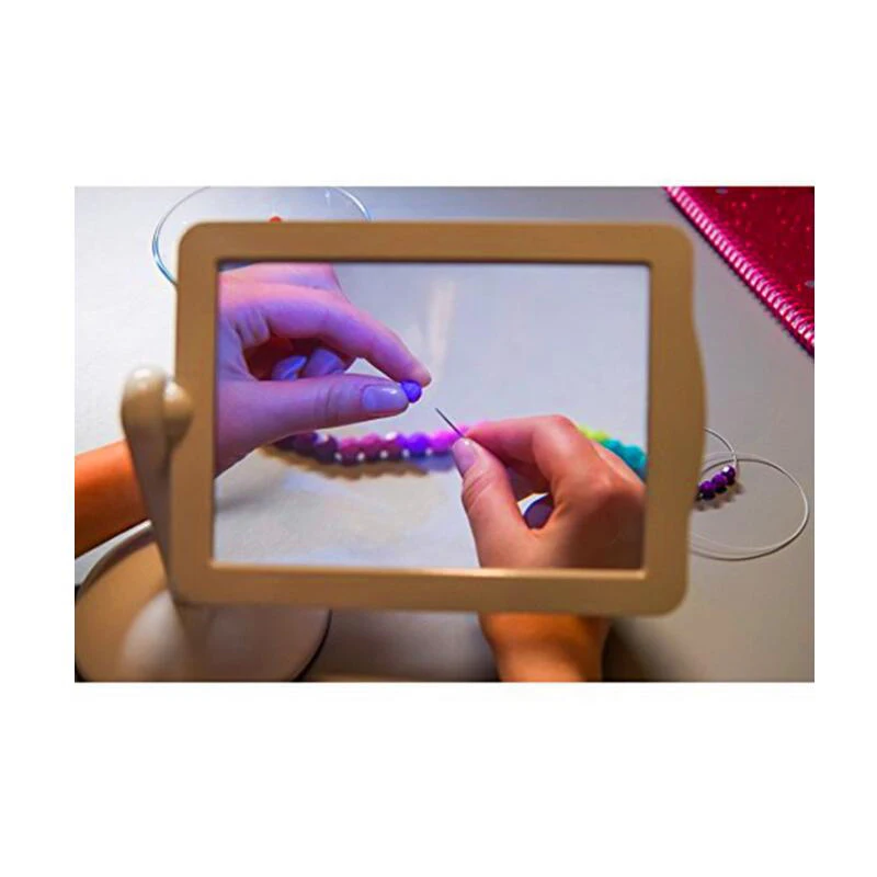 Новинка 5D DIY алмазная картина увеличительное стекло настольная светодиодная