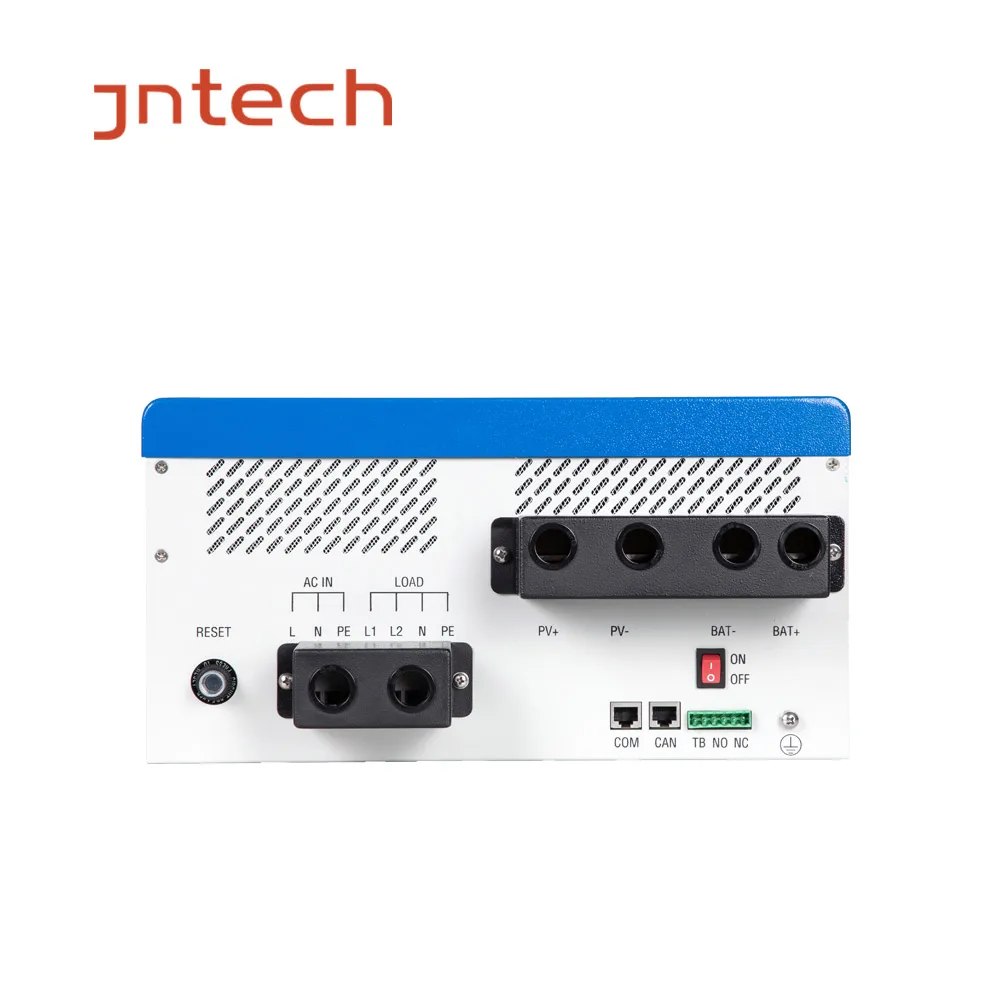 Jntech 4KVA/4KW solar off grid inverter&hybrid controller,pure sine wave,MPPT,LCE+LED,CE TUV certification
Jntech 4KVA/4KW solar off grid inverter&hybrid controller,pure sine wave,MPPT,LCE+LED,CE TUV certification