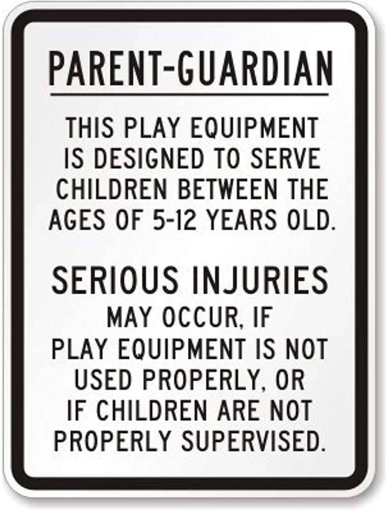 Tin Sign Great Aluminum Sign Parent Guardian, This Play Equipment Indoor Outdoor Metal Sign Vintage Retro Wall Decor 12x8 Inch
Tin Sign Great Aluminum Sign Parent Guardian, This Play Equipment Indoor Outdoor Metal Sign Vintage Retro Wall Decor 12x8 Inch