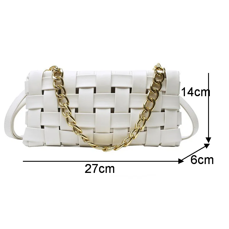 Mododiino Baguette Shape Bag Women Bags Chains Shoulder Bags Woven Bag For Summer Bag 2020 Luxury Handbag Lady Flap Bag DNV1426
Mododiino Baguette Shape Bag Women Bags Chains Shoulder Bags Woven Bag For Summer Bag 2020 Luxury Handbag Lady Flap Bag DNV1426