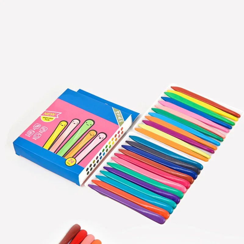 Fashion 36 Colors Triangular Crayons Safe Non-toxic Triangular Colouring Pencil for Students Kids Children UY8
Fashion 36 Colors Triangular Crayons Safe Non-toxic Triangular Colouring Pencil for Students Kids Children UY8