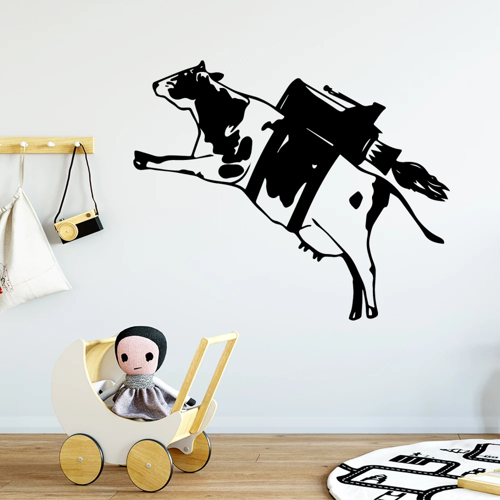 Fashion Cow Art Vinyl Sticker Animal Wall Decals Kidsroom Decoration Bedroom Livingroom Wallpaper Decor Baby Room Mural Poster
Fashion Cow Art Vinyl Sticker Animal Wall Decals Kidsroom Decoration Bedroom Livingroom Wallpaper Decor Baby Room Mural Poster