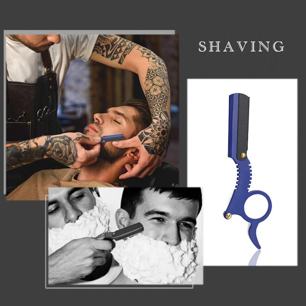 Classical Barber Razor Multi-function Barber Beard Straight Edge Razor Trimming Eyebrow Retro Replaceable Beard Shaving Tools
Classical Barber Razor Multi-function Barber Beard Straight Edge Razor Trimming Eyebrow Retro Replaceable Beard Shaving Tools