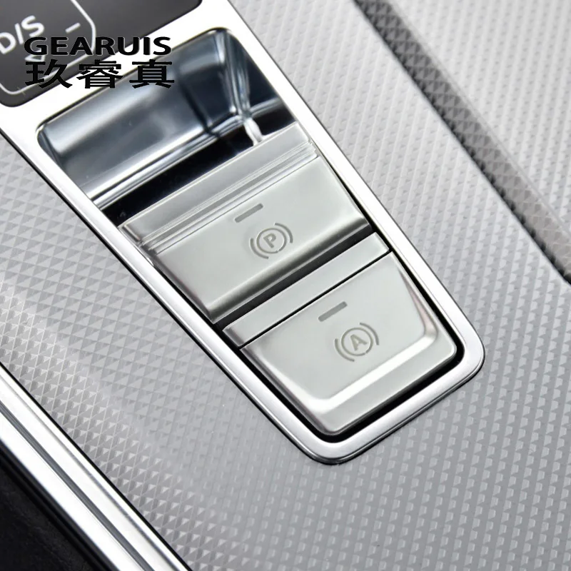 Стайлинг автомобиля для Audi A6 C8 A7 2019-2021, центральный ручной тормоз P A, кнопка переключения автомобиля, наклейки, крышка, отделка, аксессуары для интерьера
Стайлинг автомобиля для Audi A6 C8 A7 2019-2021, центральный ручной тормоз P A, кнопка переключения автомобиля, наклейки, крышка, отделка, аксессуары для интерьера