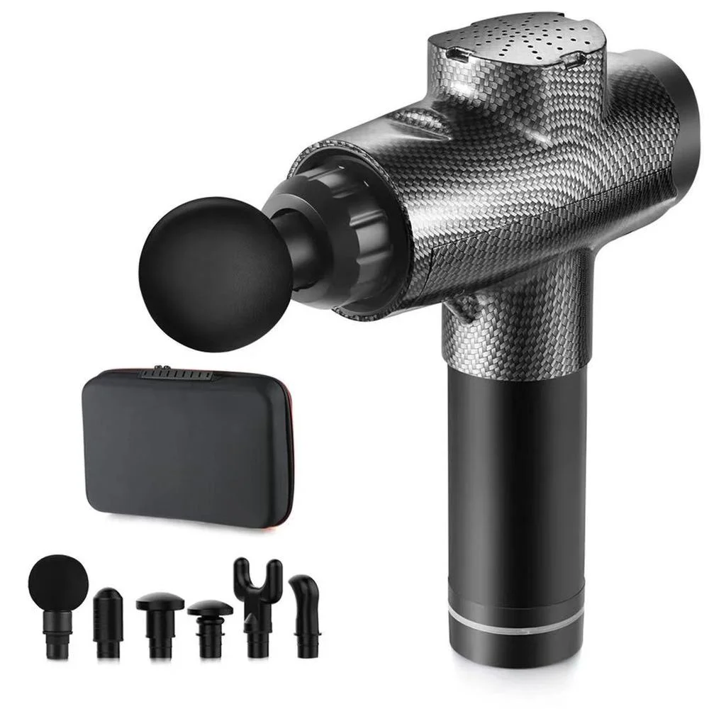 High Frequency Massage Muscle Relaxation Body Relaxation Electric Massager with Portable Bag Therapy Gun Fitness Carbon Fiber
High Frequency Massage Muscle Relaxation Body Relaxation Electric Massager with Portable Bag Therapy Gun Fitness Carbon Fiber